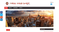 Desktop Screenshot of freewebshop.org