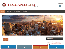 Tablet Screenshot of freewebshop.org